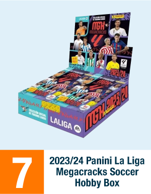 2023/24 Panini La Liga Megacracks Soccer Hobby Box