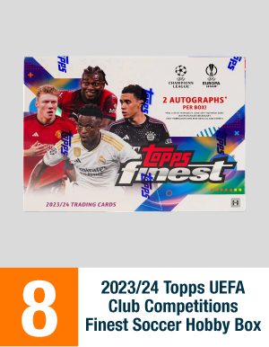 2023/24 Topps UEFA Club Competitions Finest Soccer Hobby Box