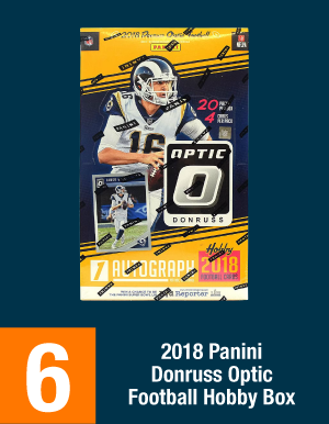 2018 Panini Donruss Optic Football Hobby Box