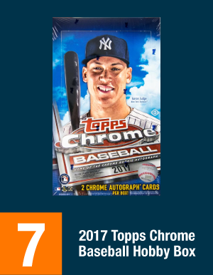 2017 Topps Chrome Baseball Hobby Box