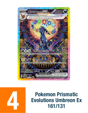 Pokemon Prismatic Evolutions Umbreon Ex 161/131