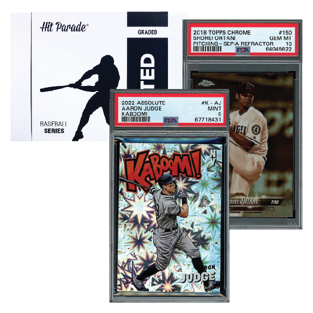 2023 HIT PARADE BASEBALL GRADED LIMITED EDITION HOBBY BOX