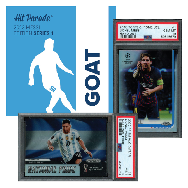 2023 HIT PARADE GOAT MESSI GRADED EDITION HOBBY BOX