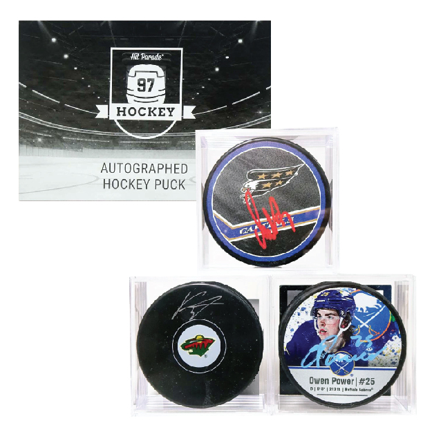 2022/23 HIT PARADE AUTOGRAPHED HOCKEY PUCK HOBBY BOX