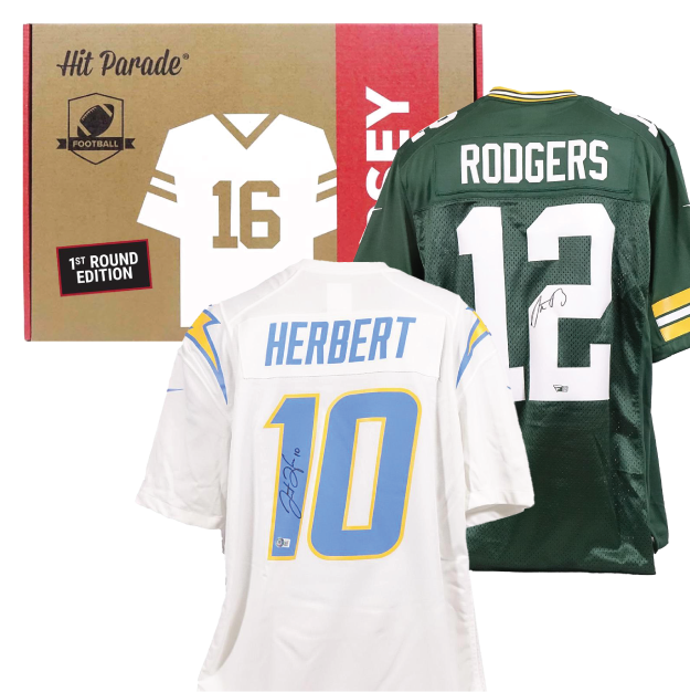 2023 Hit Parade Autographed Football Jersey Series 5 Hobby Box