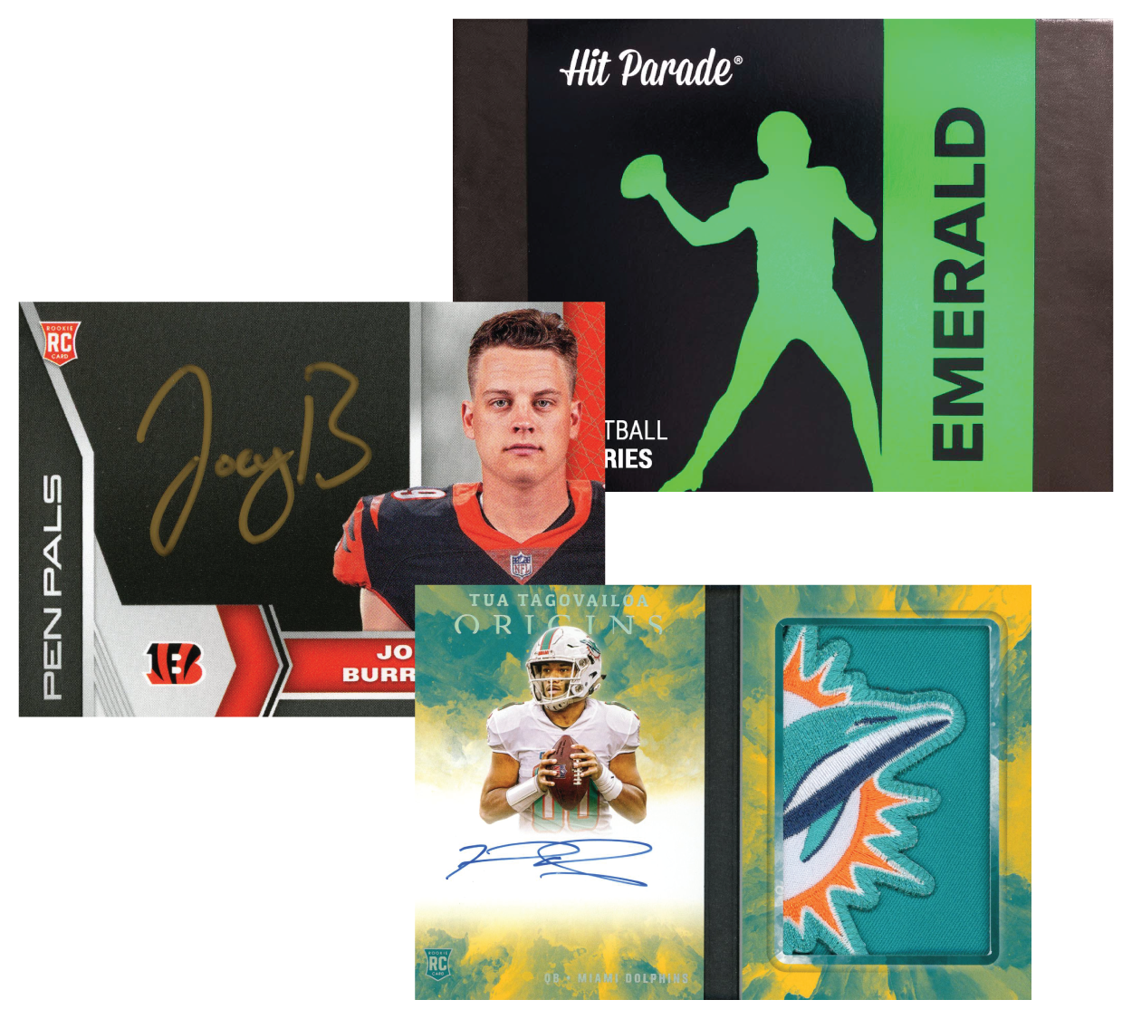 2023 HIT PARADE FOOTBALL EMERALD EDITION HOBBY BOX