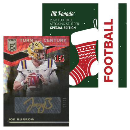 2023 HIT PARADE FOOTBALL STOCKING STUFFER HOBBY BOX