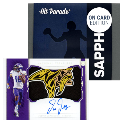 2023 HIT PARADE FOOTBALL SAPPHIRE ON CARD EDITION HOBBY BOX