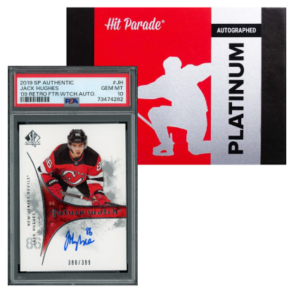 2022/23 HIT PARADE HOCKEY AUTOGRAPHED PLATINUM EDITION HOBBY BOX