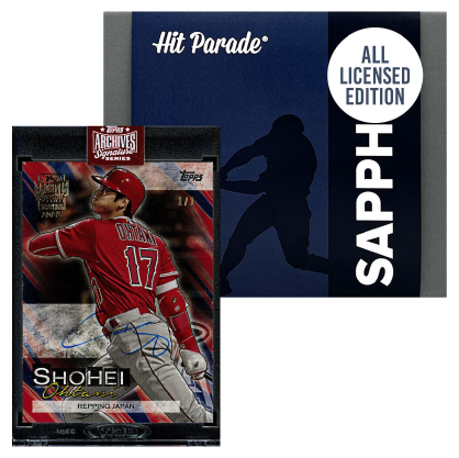 2024 HIT PARADE BASEBALL SAPPHIRE EDITION HOBBY BOX