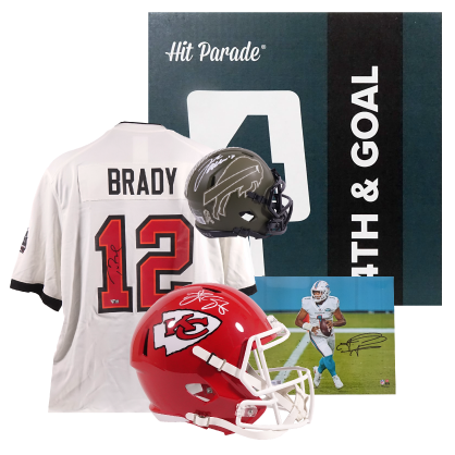 2023 HIT PARADE AUTOGRAPHED FOOTBALL 4TH & GOAL HOBBY BOX