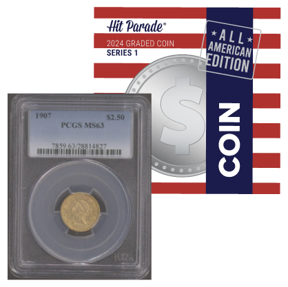 2024 HIT PARADE GRADED COINS ALL AMERICAN EDITION HOBBY BOX