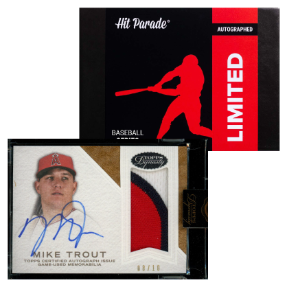 2023 HIT PARADE BASEBALL AUTOGRAPHED LIMITED EDITION HOBBY BOX