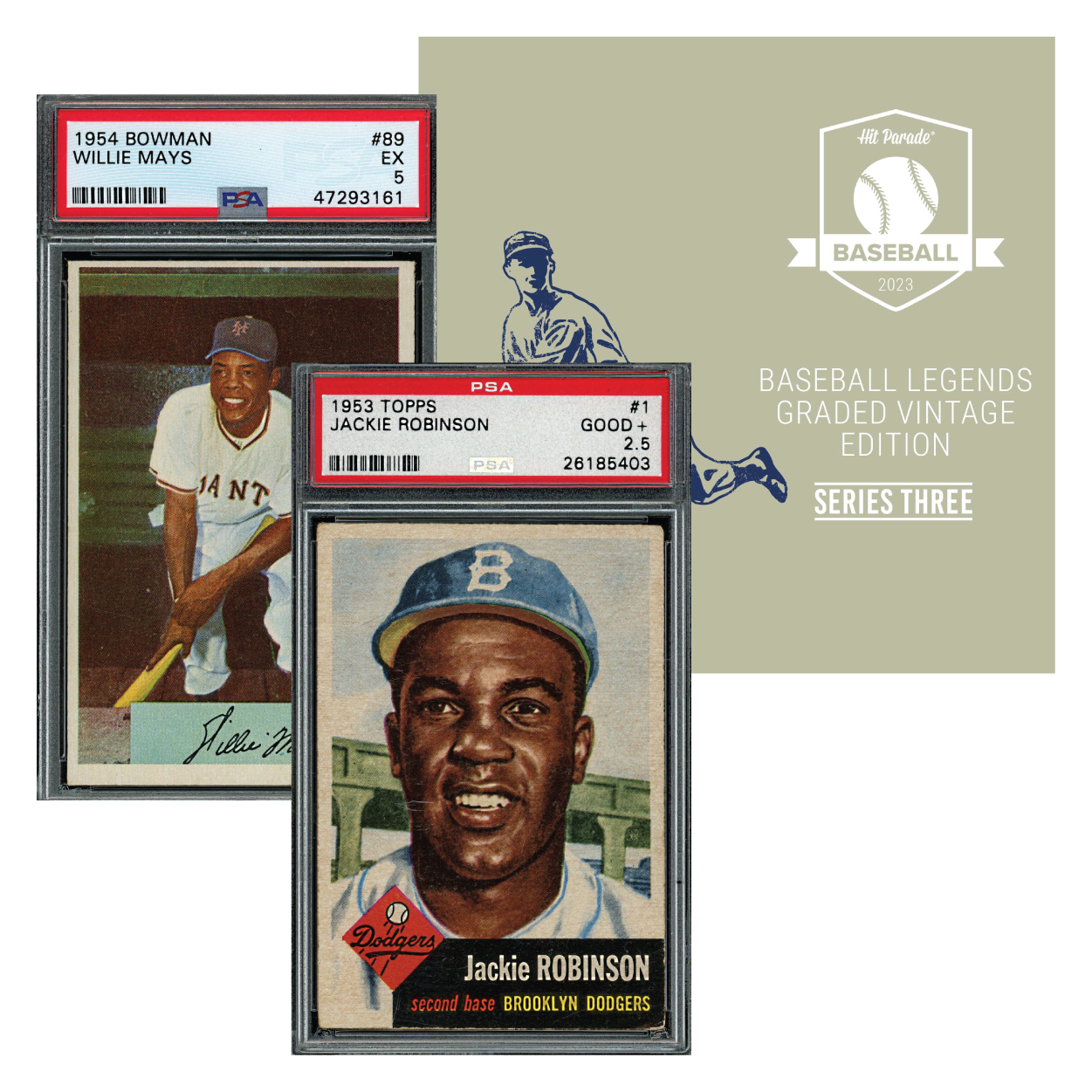 2023 HIT PARADE BASEBALL LEGENDS GRADED VINTAGE EDITION HOBBY BOX