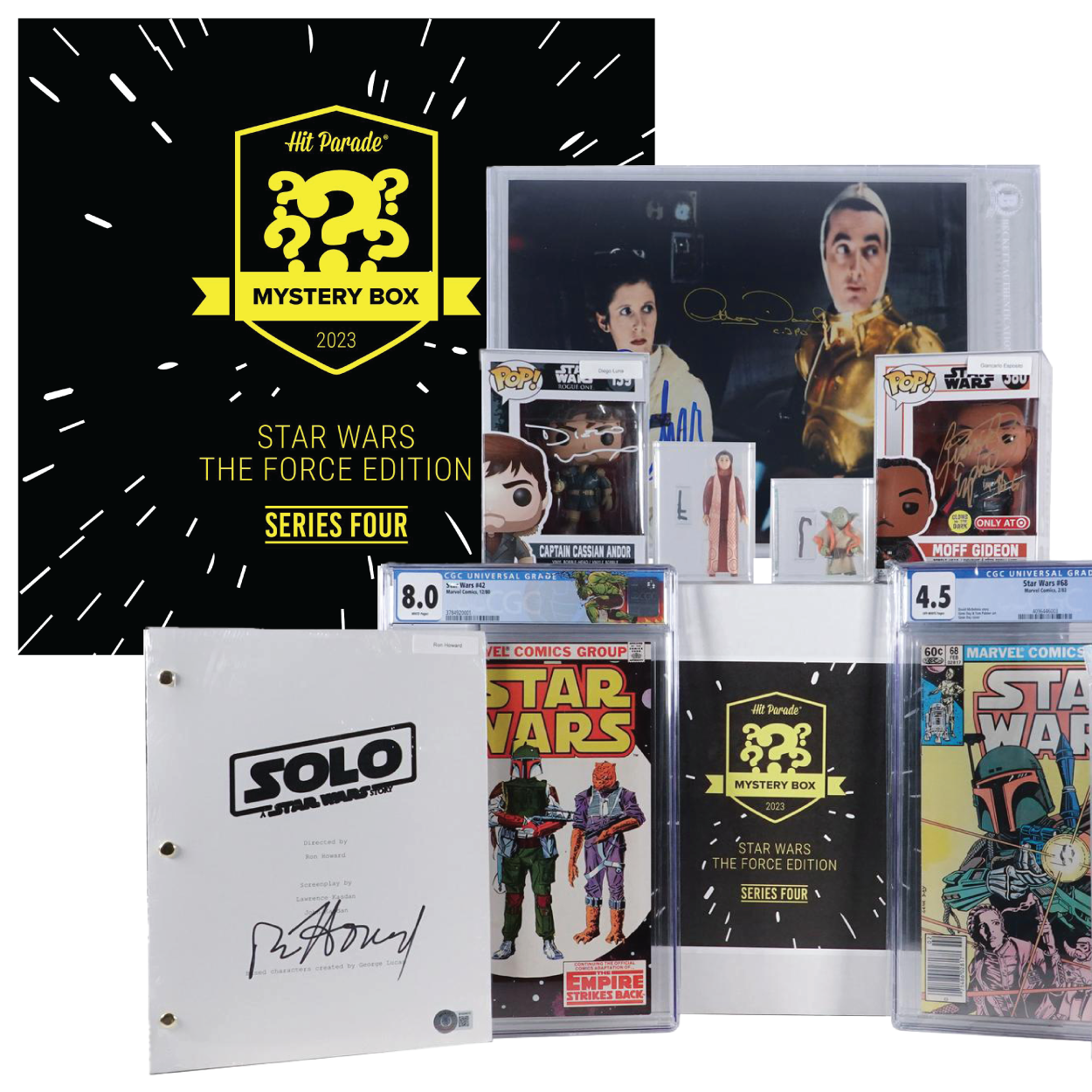 2023 HIT PARADE MYSTERY BOX STAR WARS THE FORCE EDITION HOBBY BOX