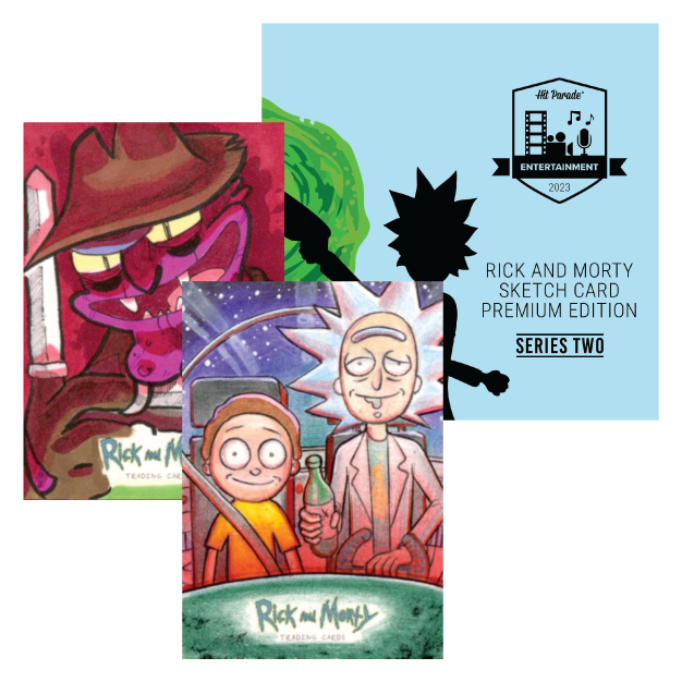 2023 HIT PARADE RICK AND MORTY SKETCH CARD PREMIUM EDITION HOBBY BOX