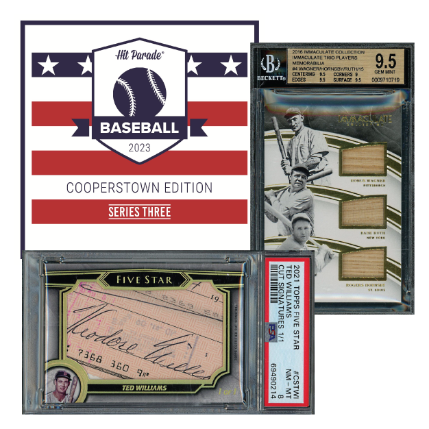 2023 HIT PARADE BASEBALL COOPERSTOWN EDITION HOBBY BOX