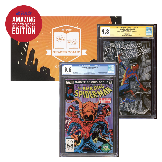 2023 HIT PARADE THE AMAZING SPIDER-VERSE GRADED COMIC EDITION HOBBY BOX