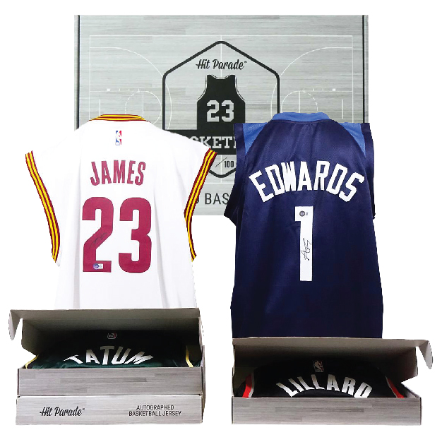 2022/23 HIT PARADE AUTOGRAPHED BASKETBALL JERSEY HOBBY BOX