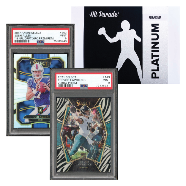 2023 HIT PARADE FOOTBALL GRADED PLATINUM EDITION HOBBY BOX