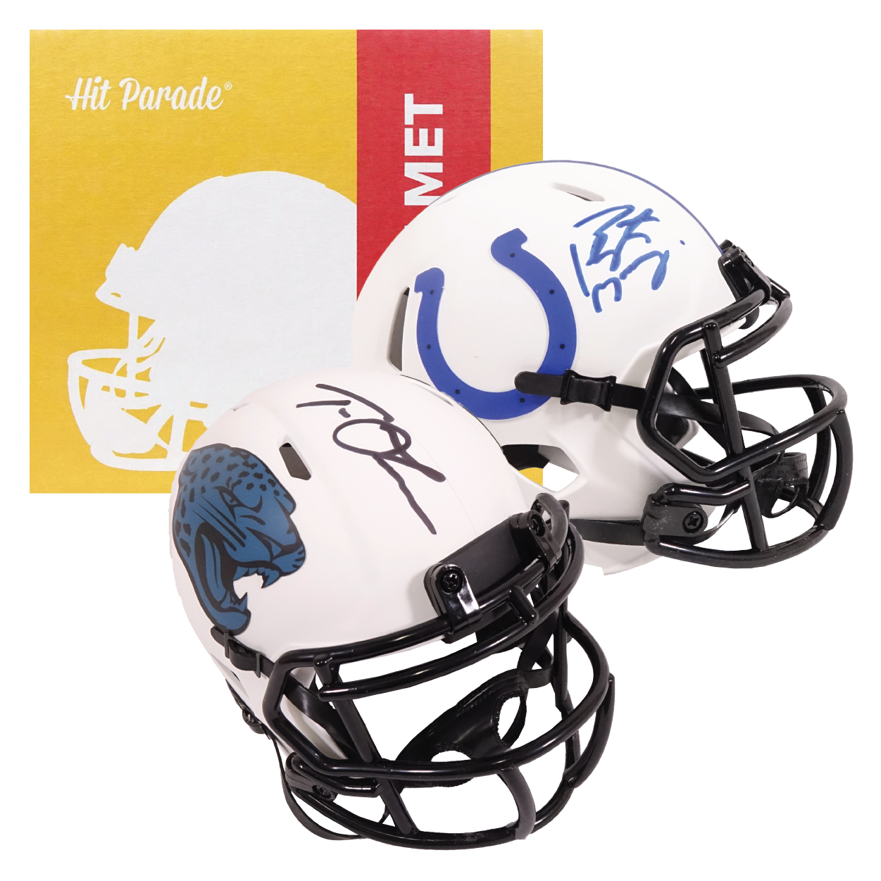 2023 HIT PARADE AUTOGRAPHED FOOTBALL MINI HELMET HOBBY BOX