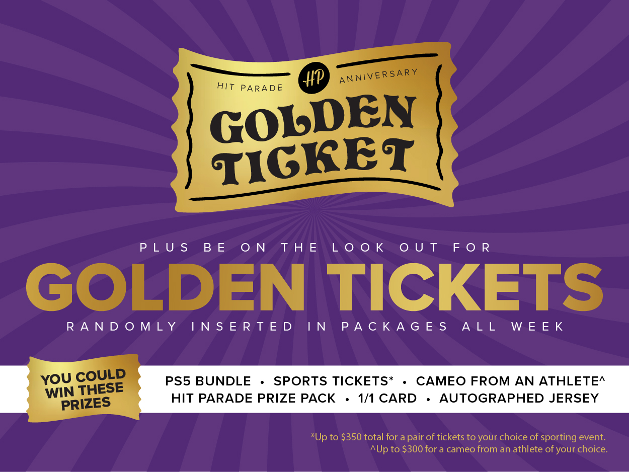 Plus be on the look out for Golden Tickets!