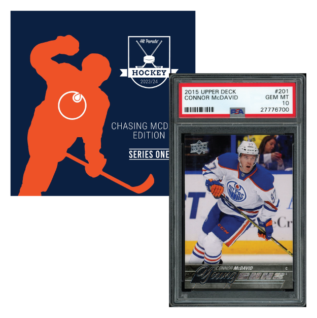 2023/24 HIT PARADE HOCKEY CHASING MCDAVID EDITION HOBBY BOX