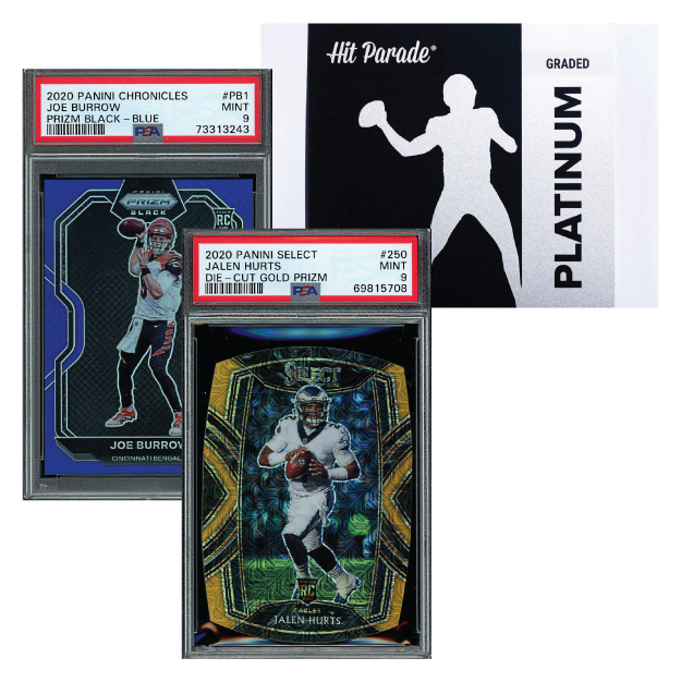 2023 HIT PARADE FOOTBALL GRADED PLATINUM EDITION HOBBY BOX