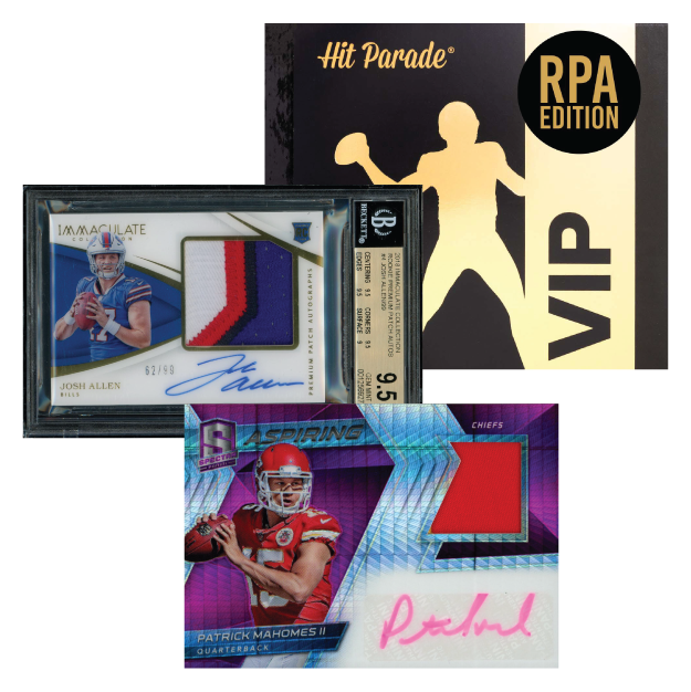 2022 HIT PARADE FOOTBALL VIP HOBBY BOX - RPA EDITION