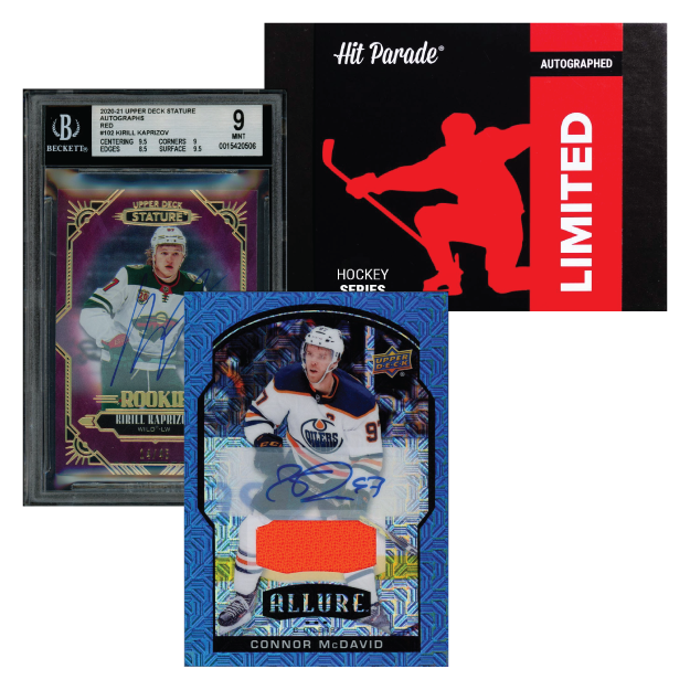 2023/24 HIT PARADE HOCKEY AUTOGRAPHED LIMITED EDITION HOBBY BOX