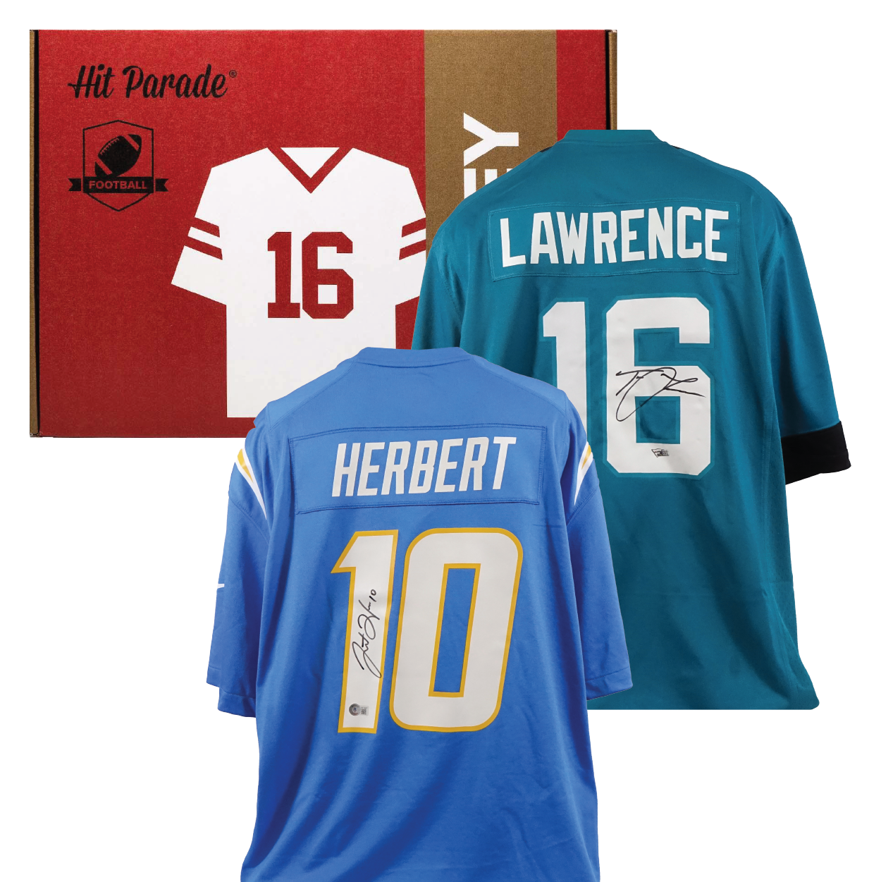 2023 HIT PARADE AUTOGRAPHED FOOTBALL JERSEY HOBBY BOX