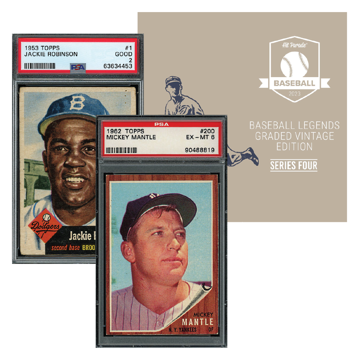 2023 HIT PARADE BASEBALL LEGENDS GRADED VINTAGE EDITION HOBBY BOX