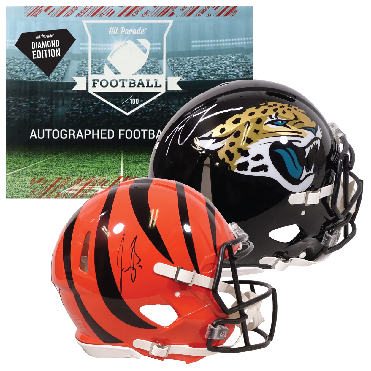 2023 HIT PARADE AUTOGRAPHED FS FOOTBALL HELMET DIAMOND EDITION HOBBY BOX