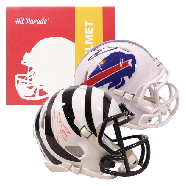 2023 HIT PARADE AUTOGRAPHED FOOTBALL MINI HELMET HOBBY BOX