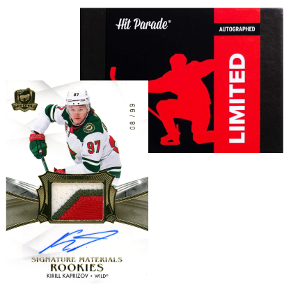 2023/24 HIT PARADE HOCKEY AUTOGRAPHED LIMITED EDITION HOBBY BOX