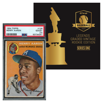 2023 HIT PARADE BASEBALL LEGENDS GRADED VINTAGE ROOKIE EDITION HOBBY BOX