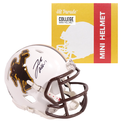 2023 HIT PARADE AUTOGRAPHED COLLEGE FOOTBALL MINI HELMET HOBBY BOX