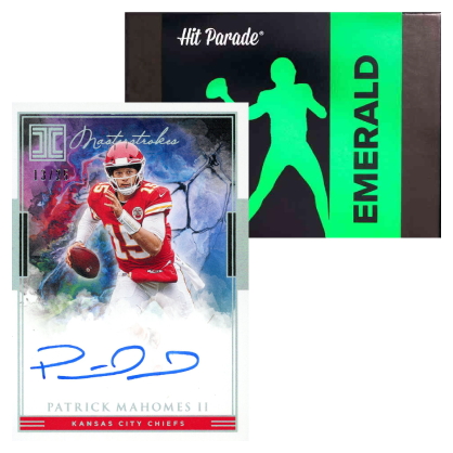 2023 HIT PARADE FOOTBALL EMERALD EDITION HOBBY BOX