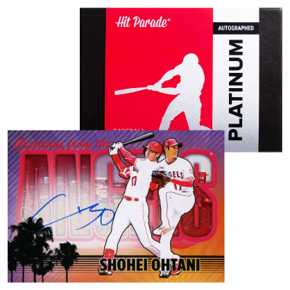 2023 HIT PARADE BASEBALL AUTOGRAPHED PLATINUM EDITION HOBBY BOX