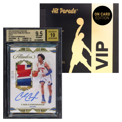 2023/24 HIT PARADE BASKETBALL VIP ON CARD EDITION HOBBY BOX