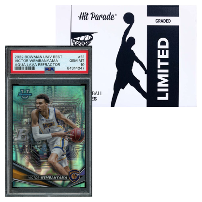 2023/24 HIT PARADE BASKETBALL GRADED LIMITED EDITION HOBBY BOX