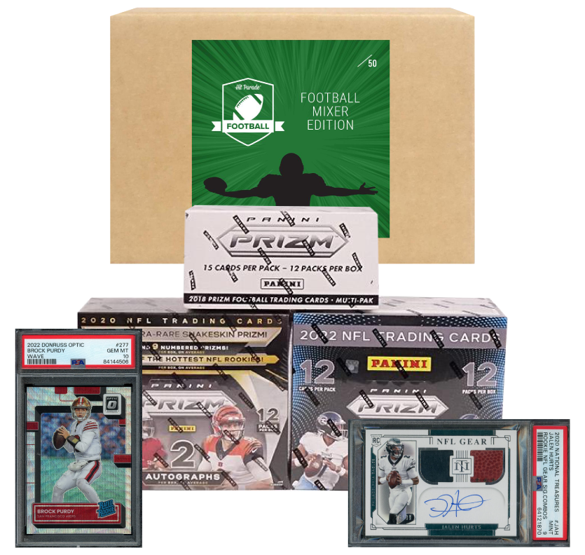 2023 HIT PARADE FOOTBALL MIXER EDITION HOBBY BOX