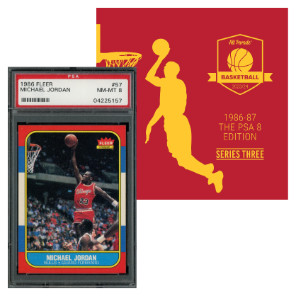 2023/24 HIT PARADE BASKETBALL 1986-87 THE PSA 8 EDITION HOBBY BOX