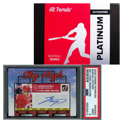 2024 HIT PARADE BASEBALL AUTOGRAPHED PLATINUM EDITION HOBBY BOX