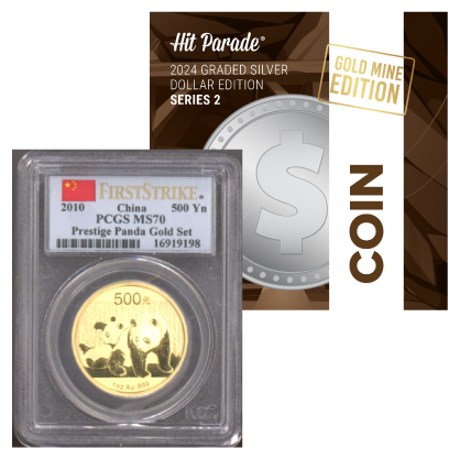 2024 HIT PARADE GRADED SILVER DOLLAR GOLD MINE EDITION HOBBY BOX