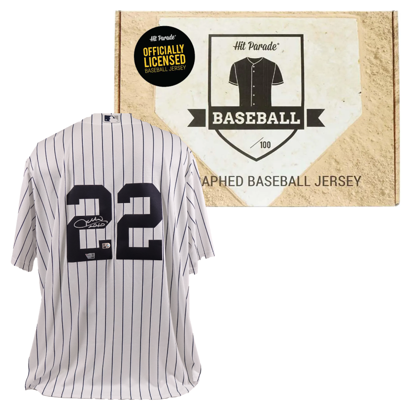 2024 HIT PARADE AUTOGRAPHED BASEBALL OFFICIALLY LICENSED JERSEY HOBBY BOX