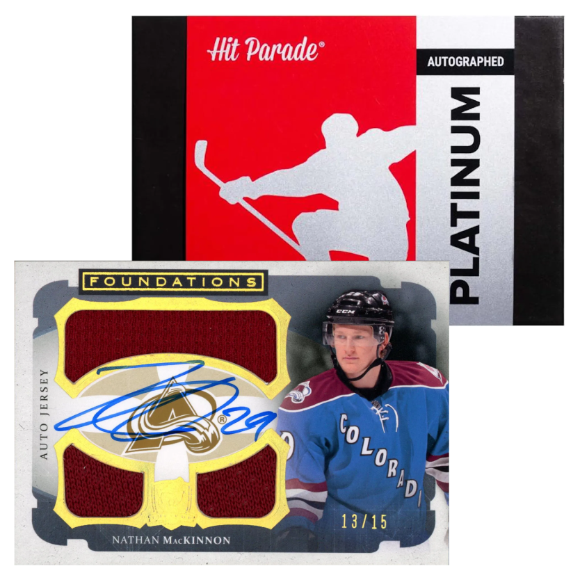 2023/24 HIT PARADE HOCKEY AUTOGRAPHED PLATINUM EDITION HOBBY BOX