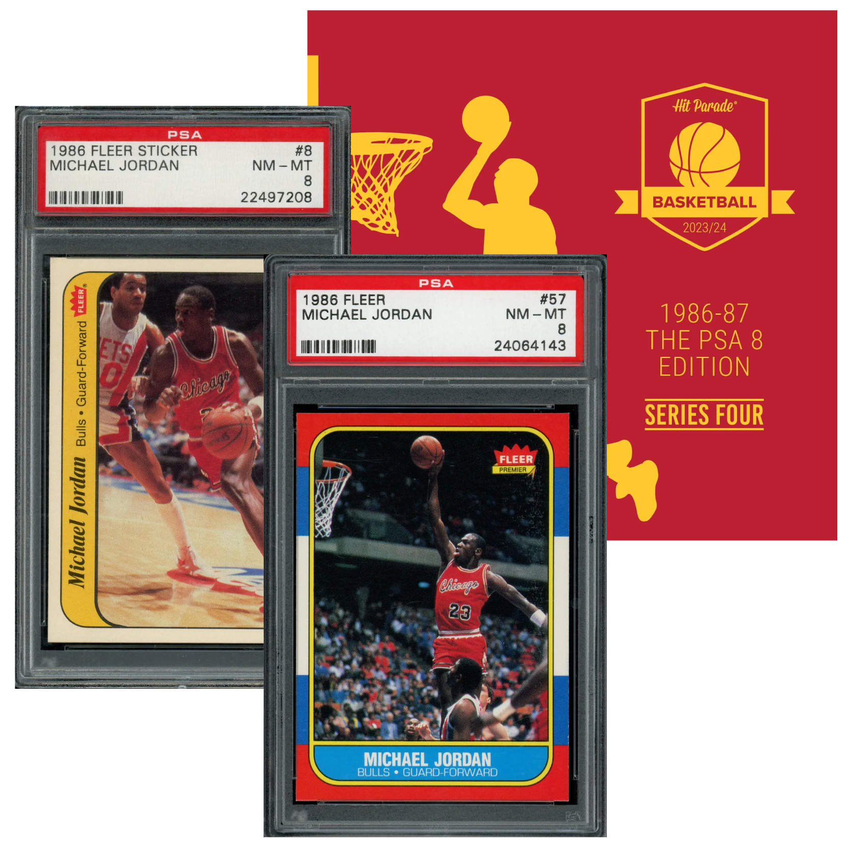 2023/24 Hit Parade Basketball 1986 PSA 8 Edition Series 4 Hobby Box