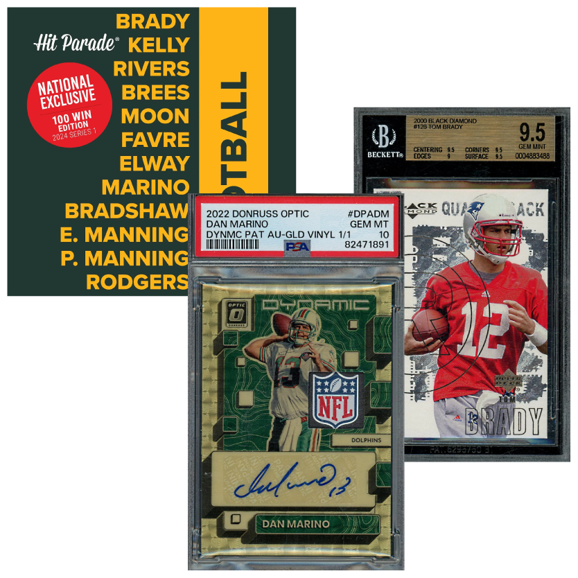 2024 Hit Parade Football 100 Win Edition National Exclusive Series 1 Hobby Box