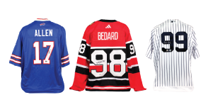 2025 HIT PARADE AUTOGRAPHED MULTI-SPORT LICENSED JERSEY